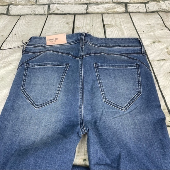 NYDJ Taylor Boost Skinny Shadow Seam Jeans 6 - Picture 10 of 13